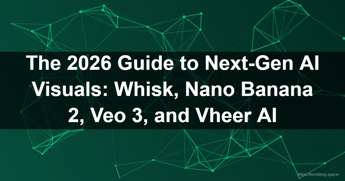 The 2026 Guide to Next-Gen AI Visuals: Whisk, Nano Banana 2, Veo 3, and Vheer AI  - Nano Banana 2, Google Gemini AI Photo, Veo 3 AI, Whisk AI, Vheer AI, AI video generation 2026, text-to-image models, AI cinematic production, Gemini 3.1 Flash Image.
