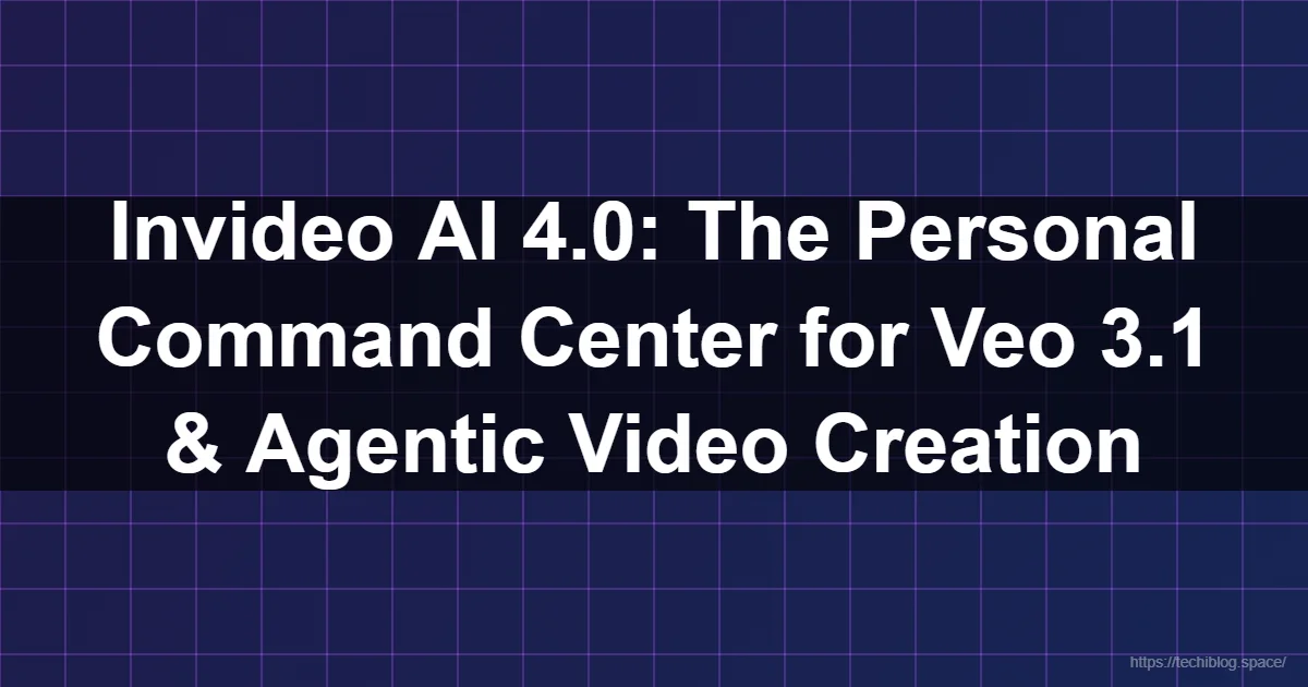Read next: Invideo AI 4.0: The Personal Command Center for Veo 3.1 & Agentic Video Creation