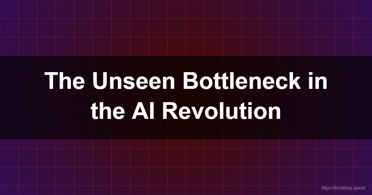 The Unseen Bottleneck in the AI Revolution  - AI, RAM shortage, HBM, deep learning, memory