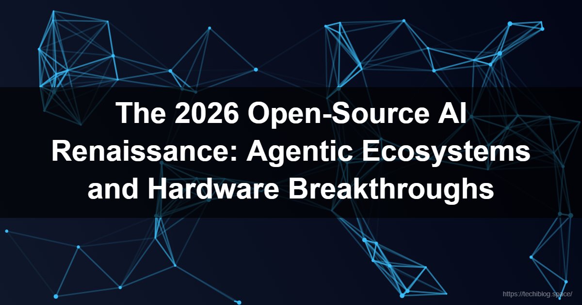 The 2026 Open-Source AI Renaissance: Agentic Ecosystems and Hardware Breakthroughs  - 2026 AI updates, Open-source AI, Llama 4, Mistral Large 3, Agentic AI, Edge AI, AI Transparency, local LLMs, AI hardware optimization.
